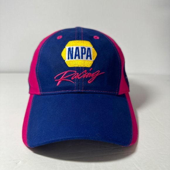 NAPA Racing Breast Cancer Pink Susan G Komen Hat Cap Martin Truex Jr Ron Capps - Picture 6 of 8